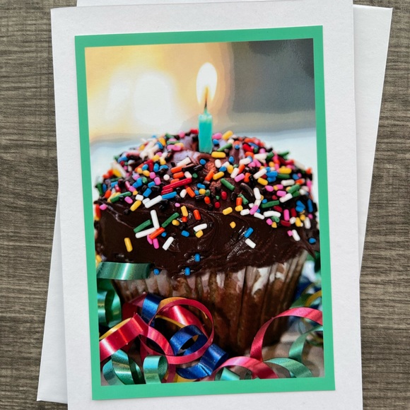 Six beautiful 5x7 Photo Birthday Cards - Handmade - Picture 4 of 7